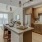 Kitchen with eat-in bar and lots of cabinet space