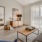 Living room with sliding doors to an outer deck